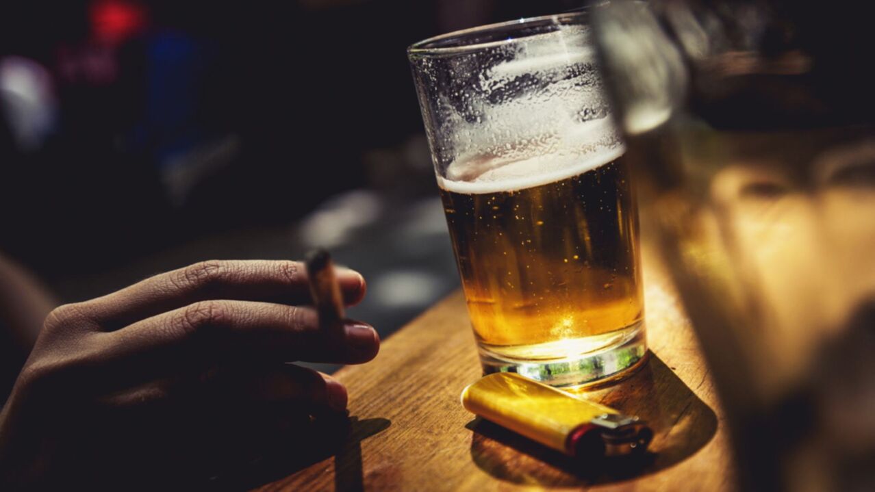 Smoking and alcohol is the cause of hypertension
